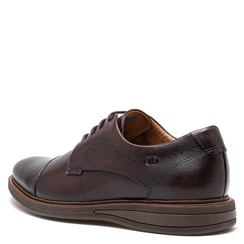 ZAPATOS HOMBRE DEMOCRATA CAFÉ BAY CUERO - 3