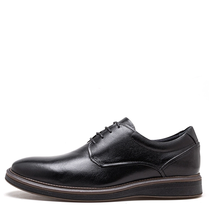 ZAPATOS HOMBRE DEMOCRATA NEGRO JAMES HI-SOFT 32 CUERO - 1