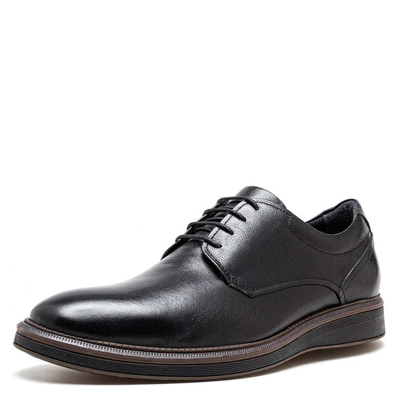 ZAPATOS HOMBRE DEMOCRATA NEGRO JAMES HI-SOFT 32 CUERO - 2