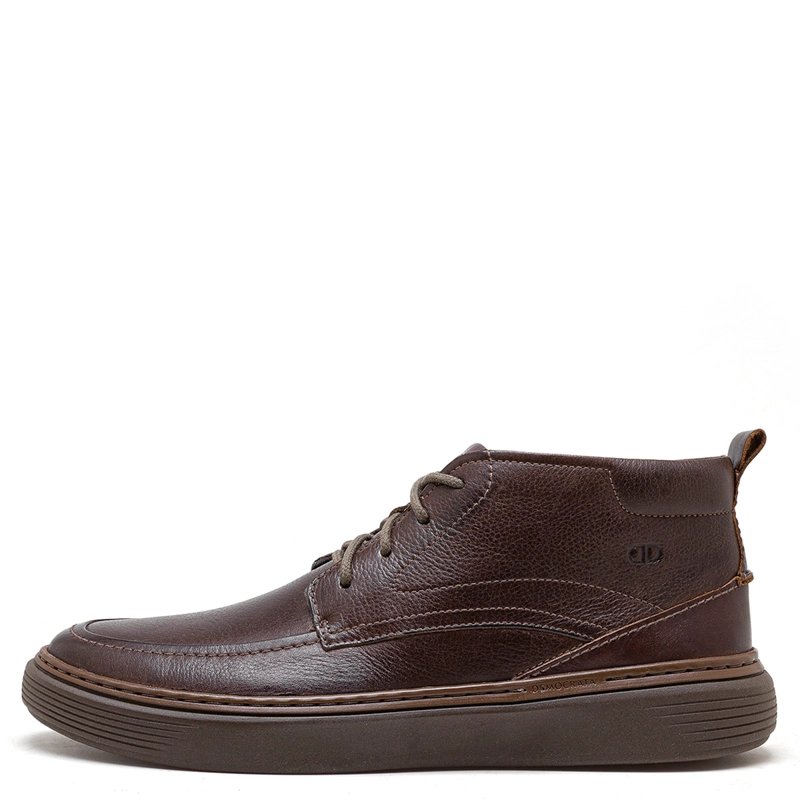BOTINES HOMBRE DEMOCRATA CHOCOLATE CLASH CUERO - 1