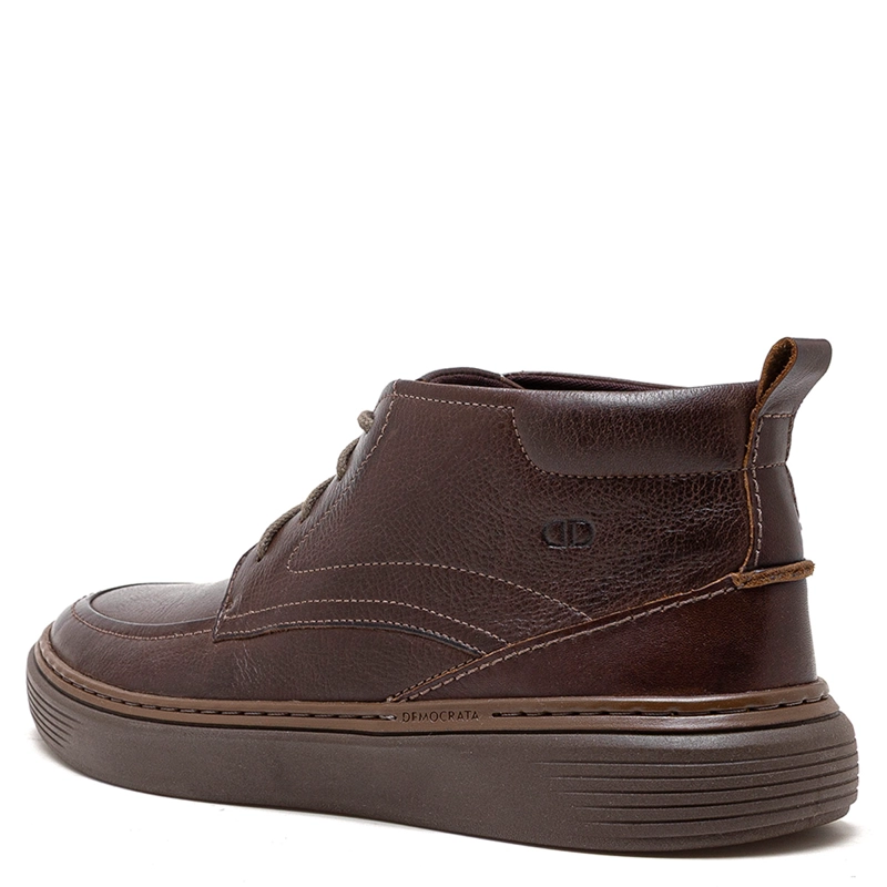 BOTINES HOMBRE DEMOCRATA CHOCOLATE CLASH CUERO - 3