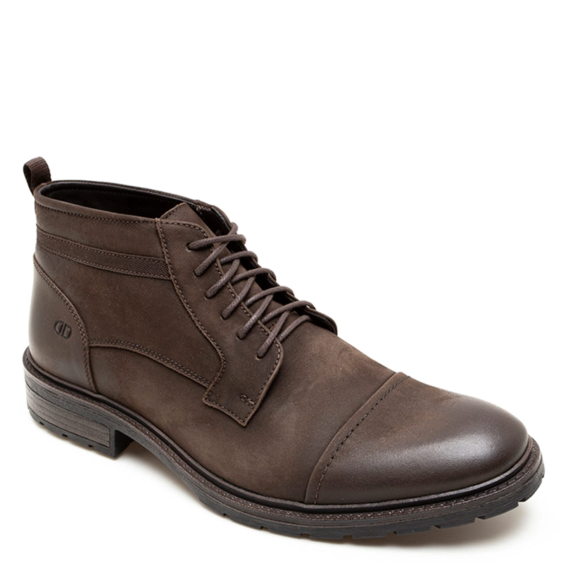 BOTINES HOMBRE DEMOCRATA CAFÉ ASTRO CUERO - 2