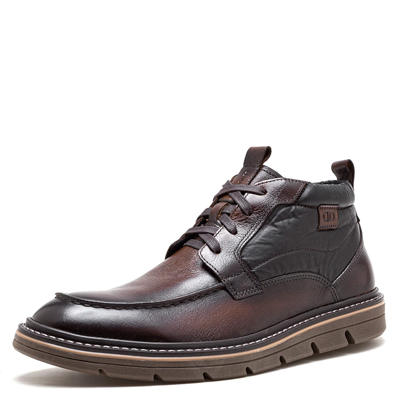 BOTINES HOMBRE DEMOCRATA CAFÉ JEFF CUERO - 2