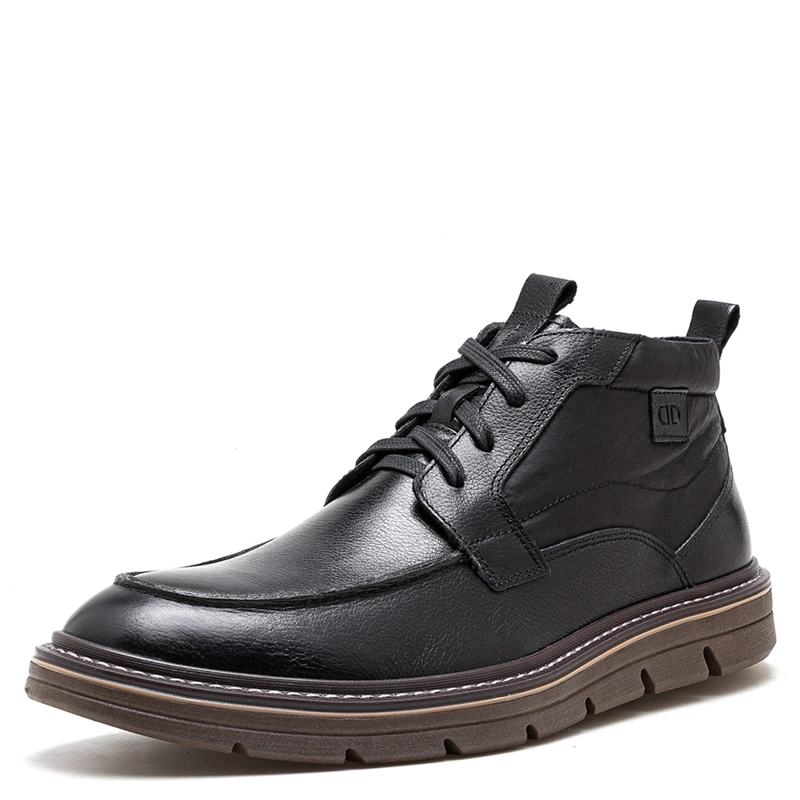 BOTINES HOMBRE DEMOCRATA NEGRO JEFF CUERO - 2