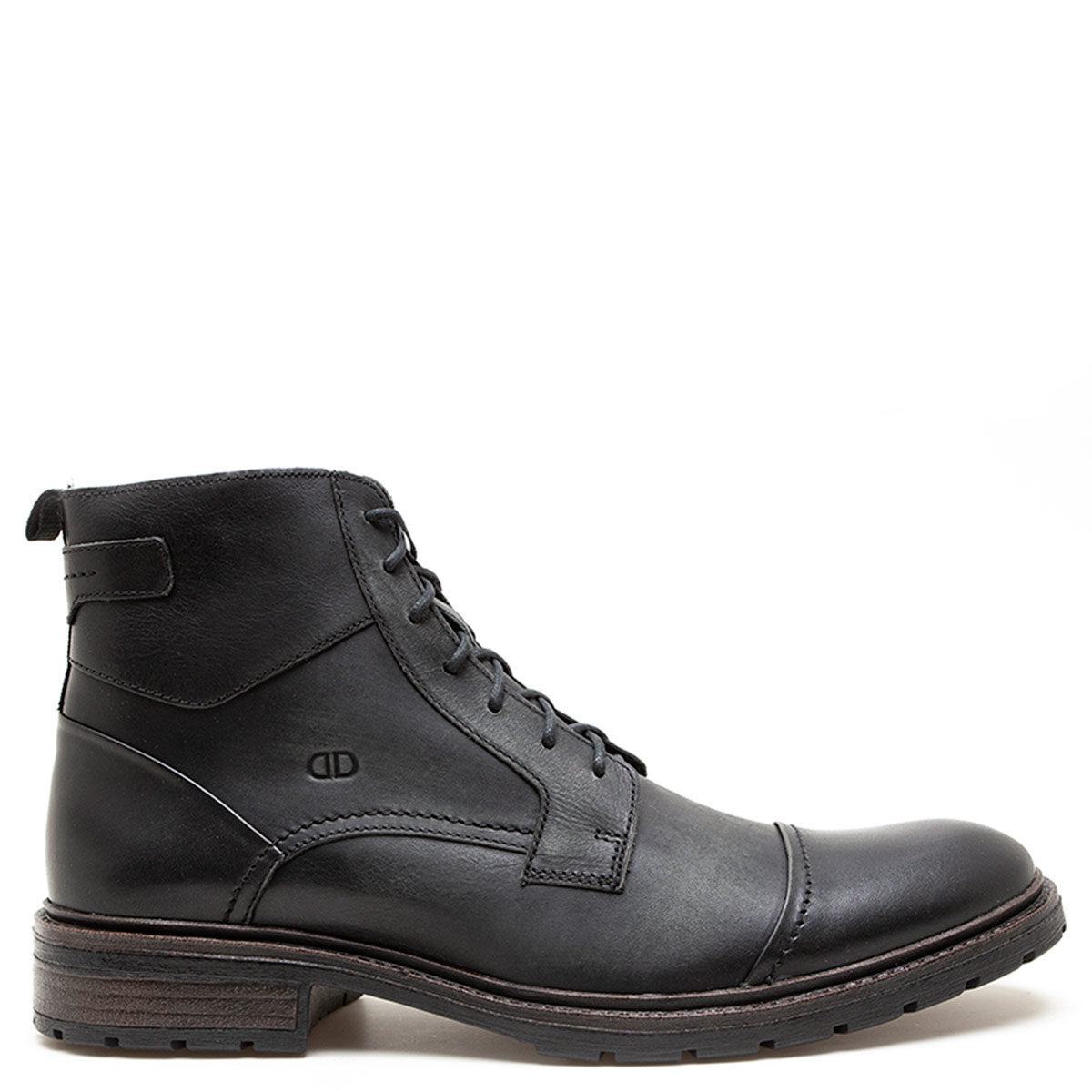 BOTINES HOMBRE DEMOCRATA NEGRO ASTRO CUERO - 1