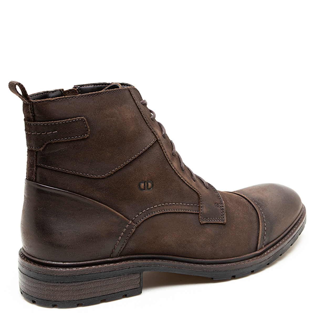 BOTINES HOMBRE DEMOCRATA CAFÉ ASTRO CUERO - 3