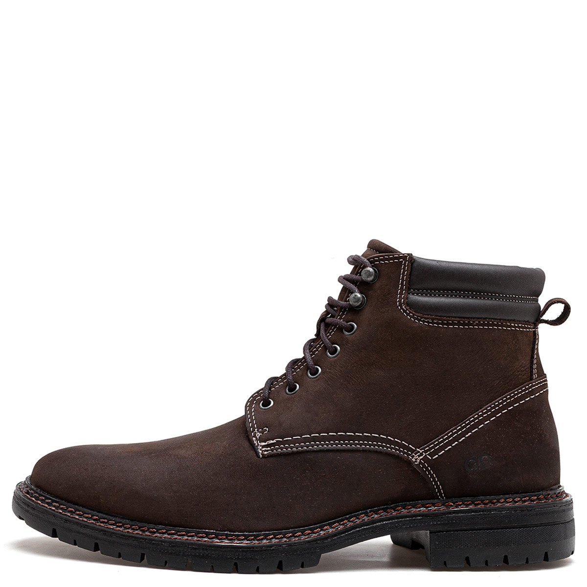 BOTINES HOMBRE DEMOCRATA CAFÉ KRIPTON CUERO - 1