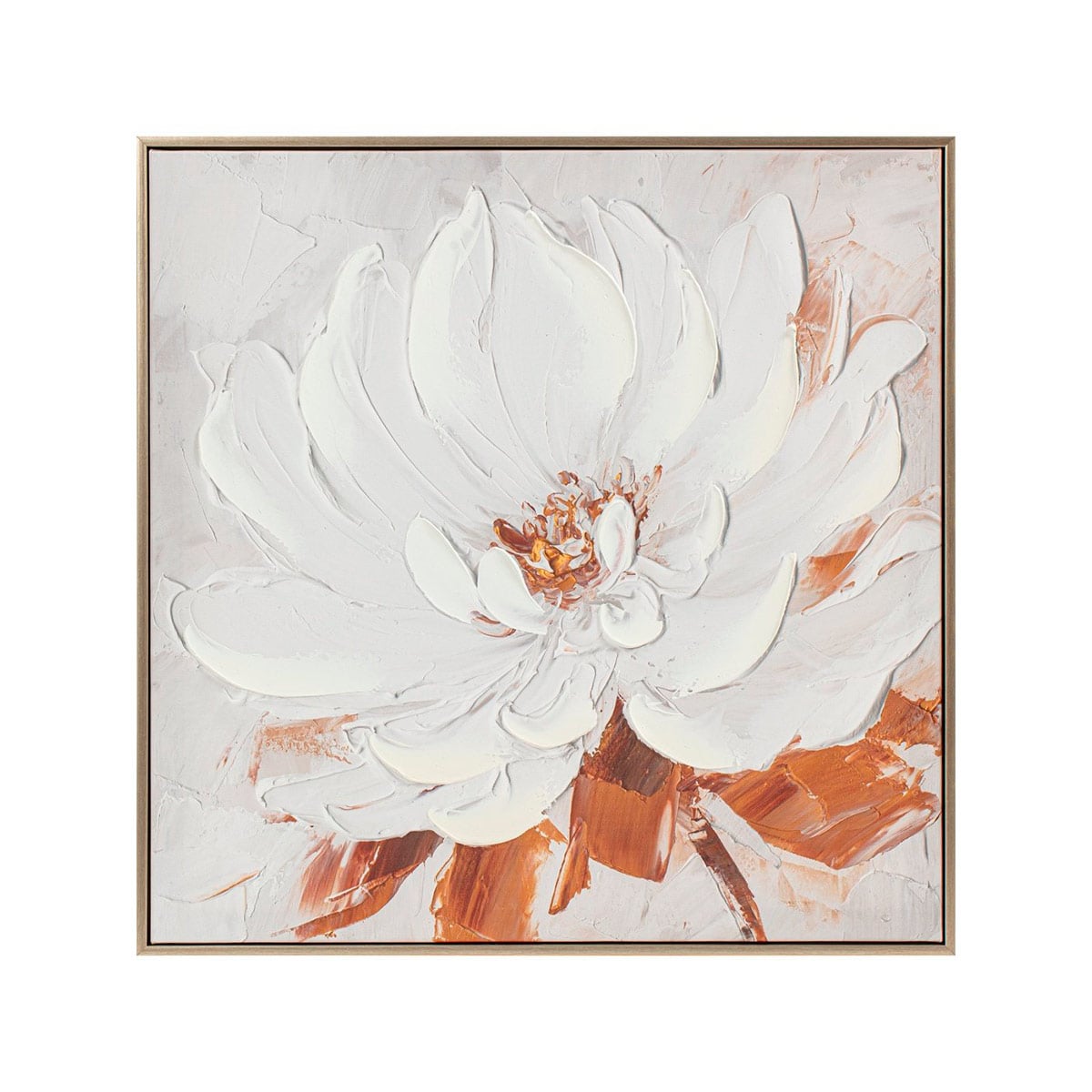 CUADRO RIPLEY HOME FLOR CORAL 60X60 CM - 1