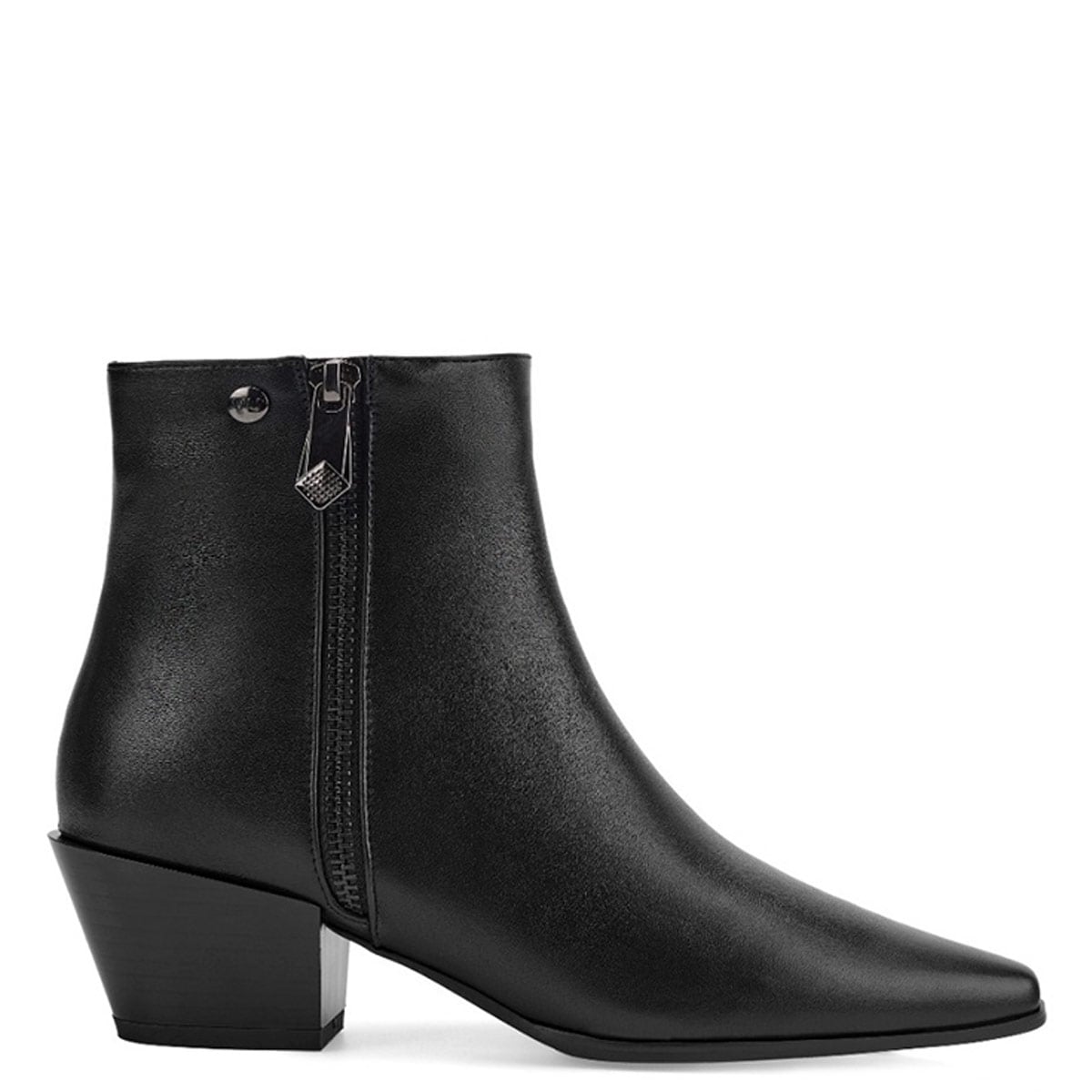 BOTINES MUJER VIA UNO NEGRO 12611404 - 1