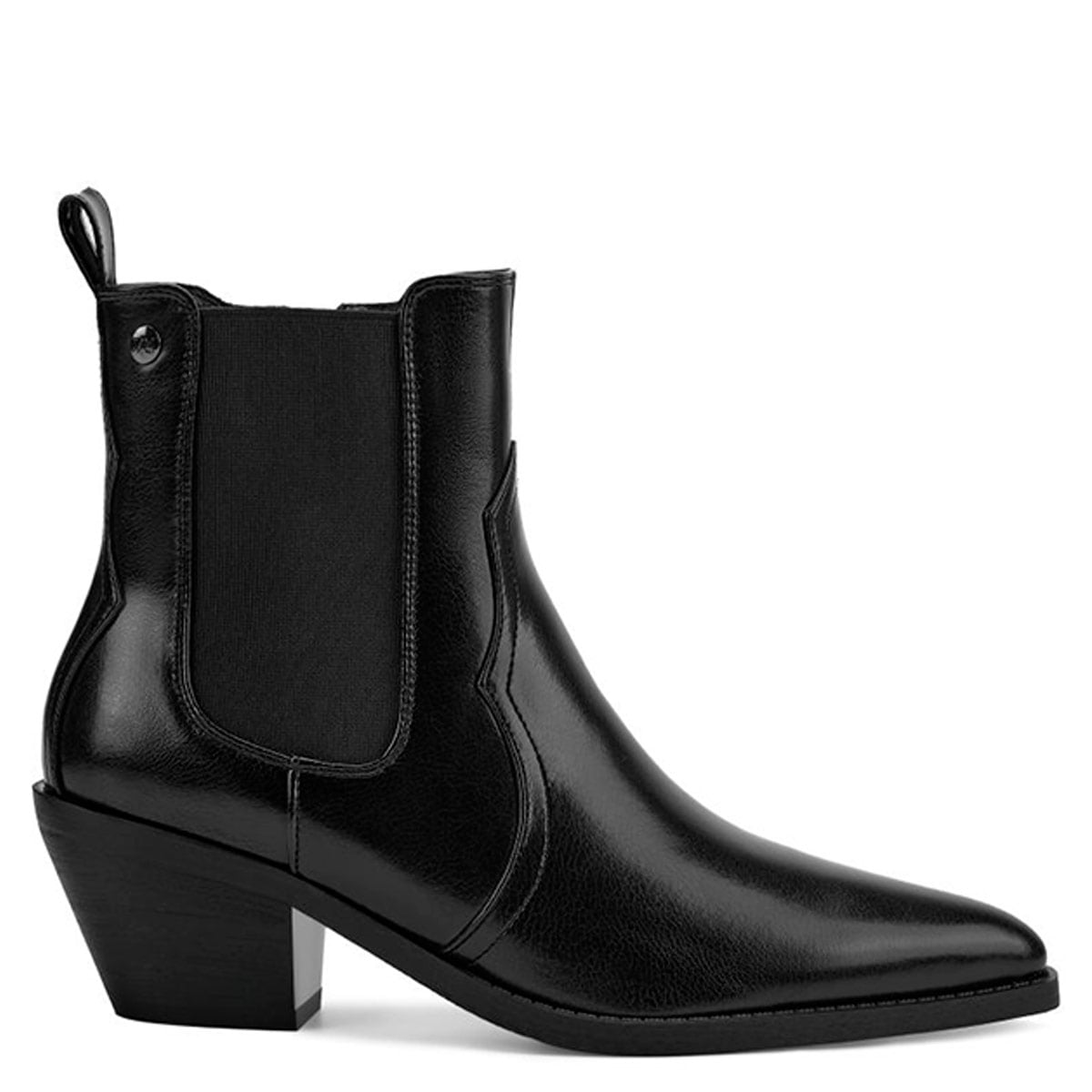BOTINES MUJER VIA UNO NEGRO 12612401 - 1