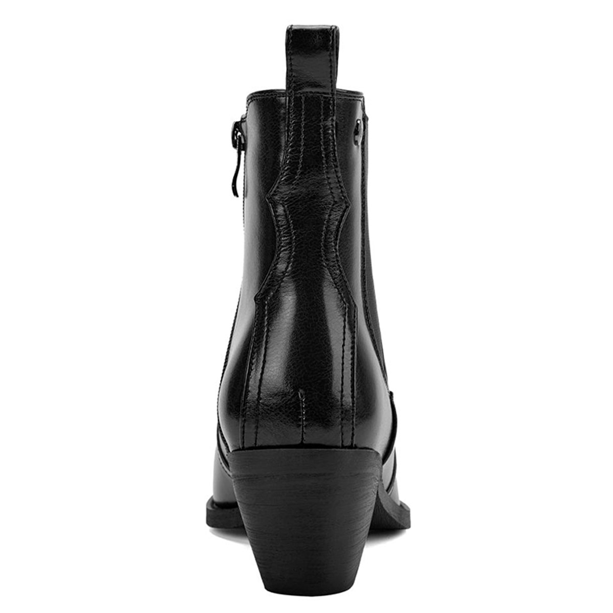 BOTINES MUJER VIA UNO NEGRO 12612401 - 5