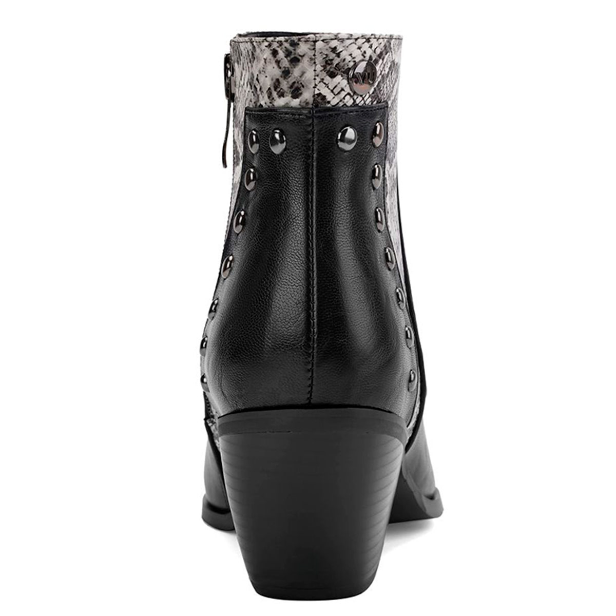 BOTINES MUJER VIA UNO NEGRO 12612403 - 5