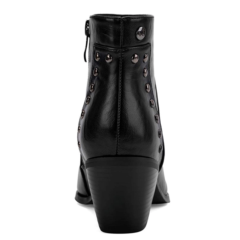 BOTINES MUJER VIA UNO NEGRO 12612403 - 5