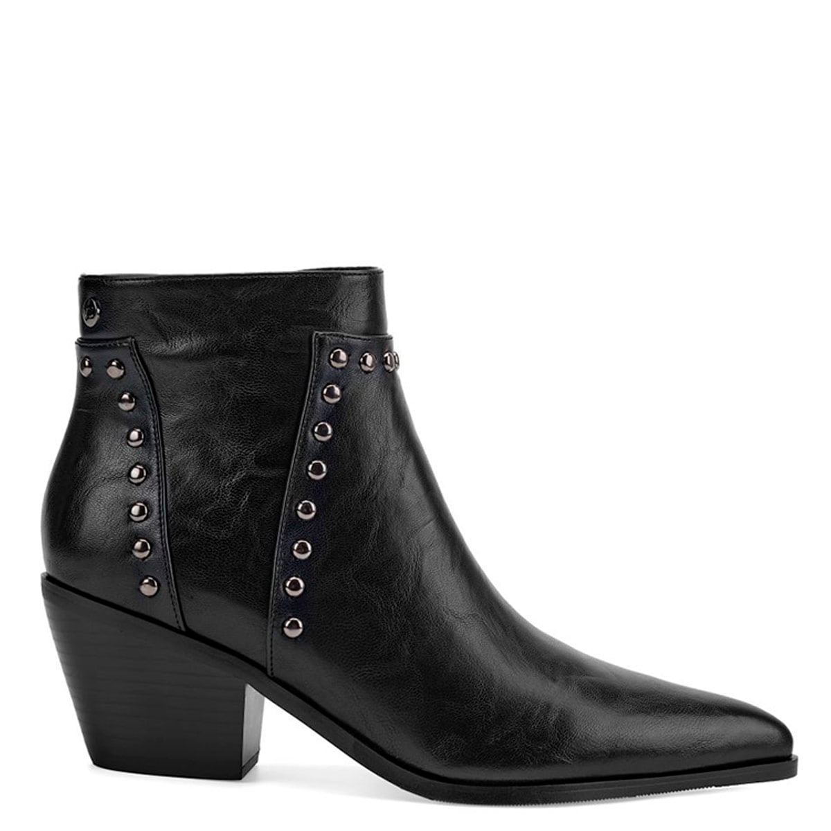 BOTINES MUJER VIA UNO NEGRO 12612403 - 1