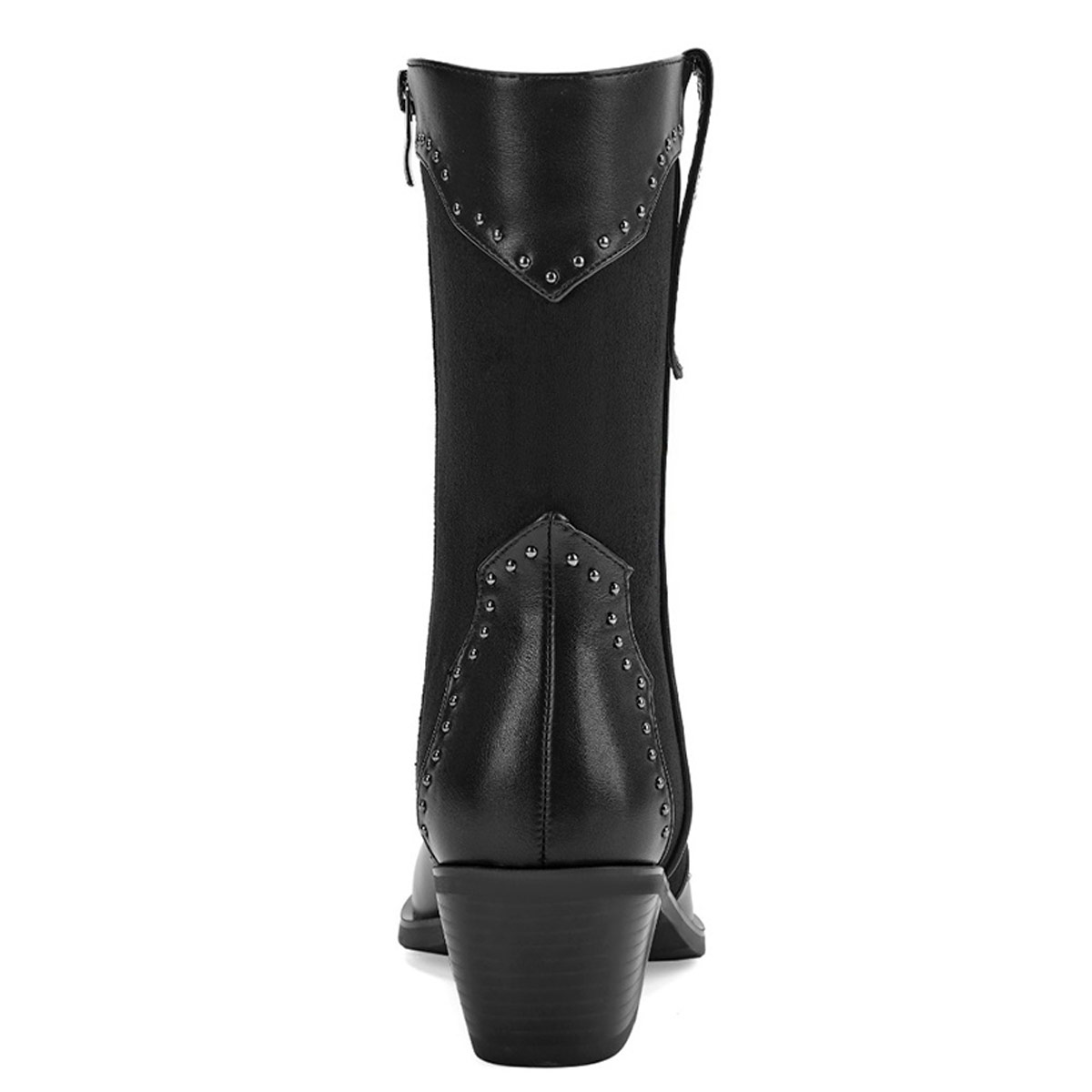 BOTAS MUJER VIA UNO NEGRO 12612309  - 5