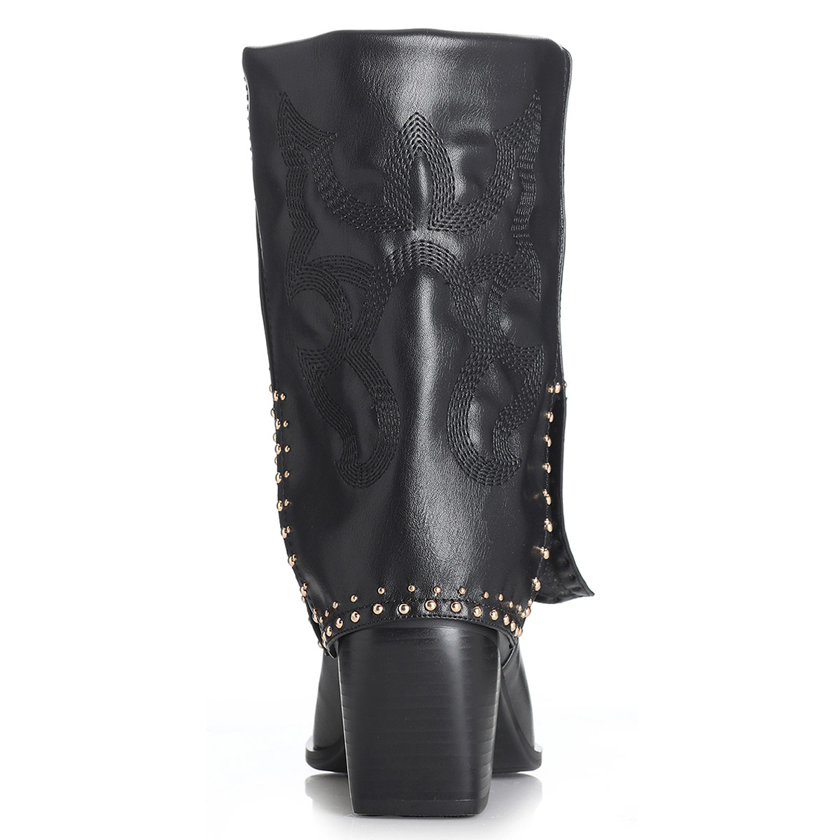 BOTAS MUJER VIA UNO NEGRO 12613310  - 4