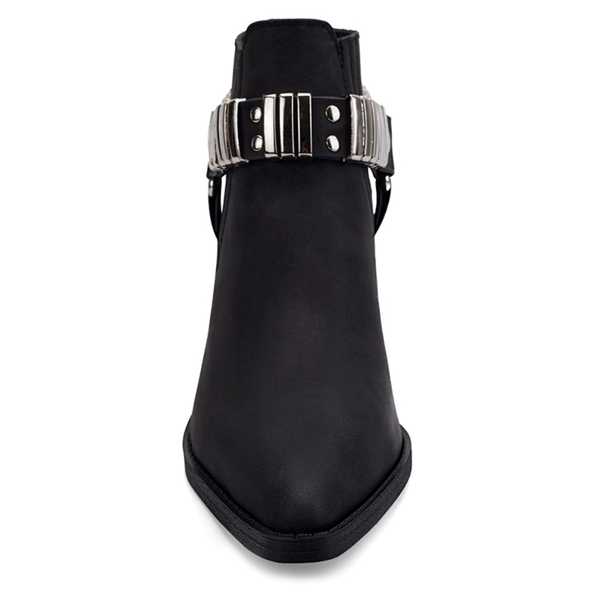 BOTINES MUJER VIA UNO NEGRO 12612408  - 4
