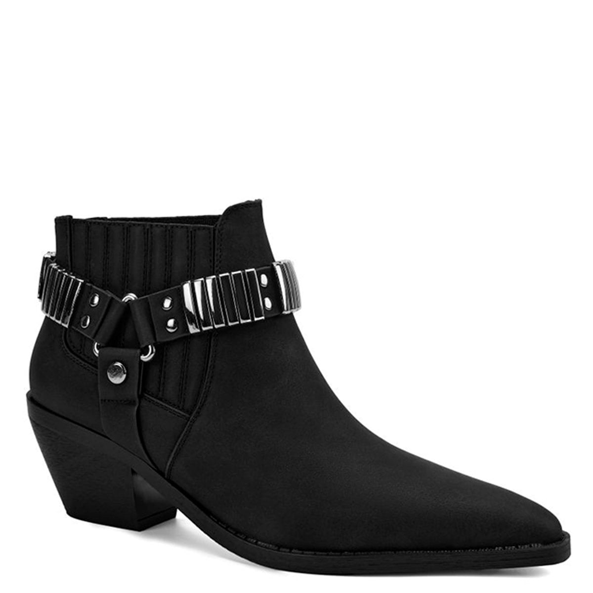 BOTINES MUJER VIA UNO NEGRO 12612408  - 2