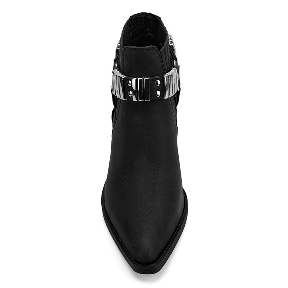 BOTINES MUJER VIA UNO NEGRO 12612408  - 3