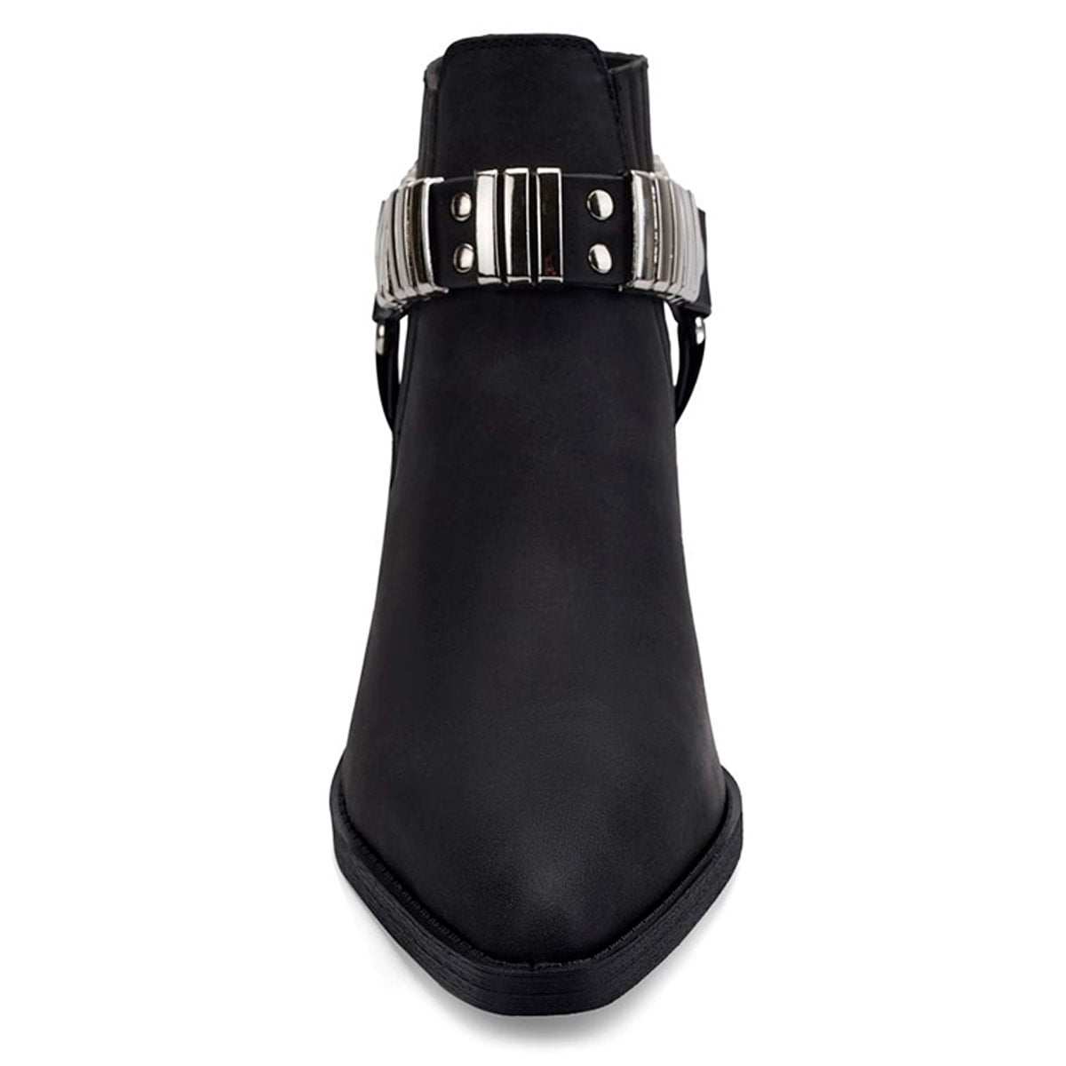 BOTINES MUJER VIA UNO NEGRO 12612408  - 4