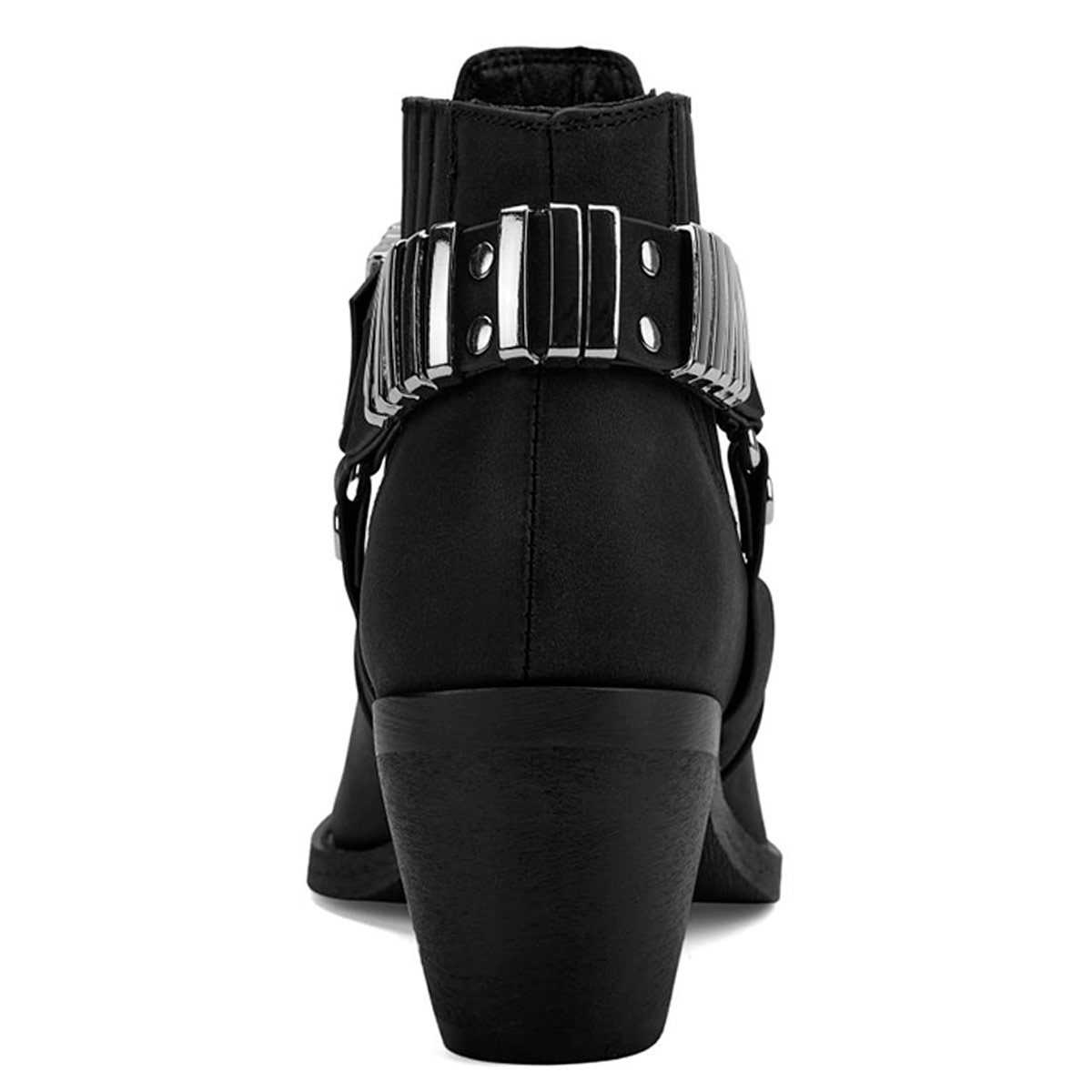 BOTINES MUJER VIA UNO NEGRO 12612408  - 5