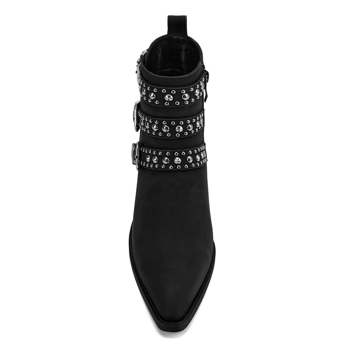 BOTINES MUJER VIA UNO NEGRO 12612409  - 4