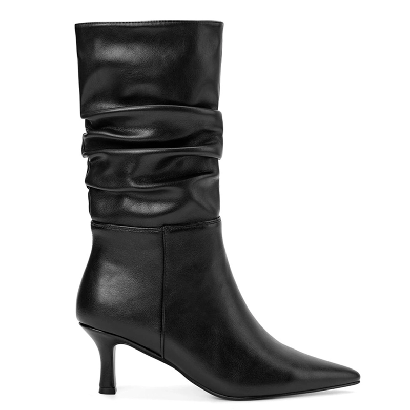 BOTAS MUJER VIA UNO NEGRO - 1