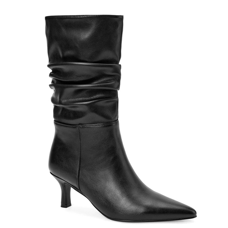 BOTAS MUJER VIA UNO NEGRO - 2