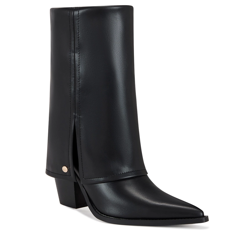 BOTINES MUJER VIA UNO NEGRO - 2