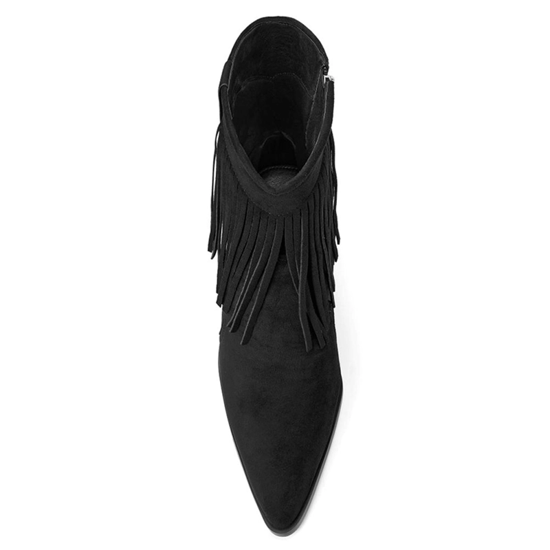 BOTINES MUJER VIA UNO NEGRO - 4