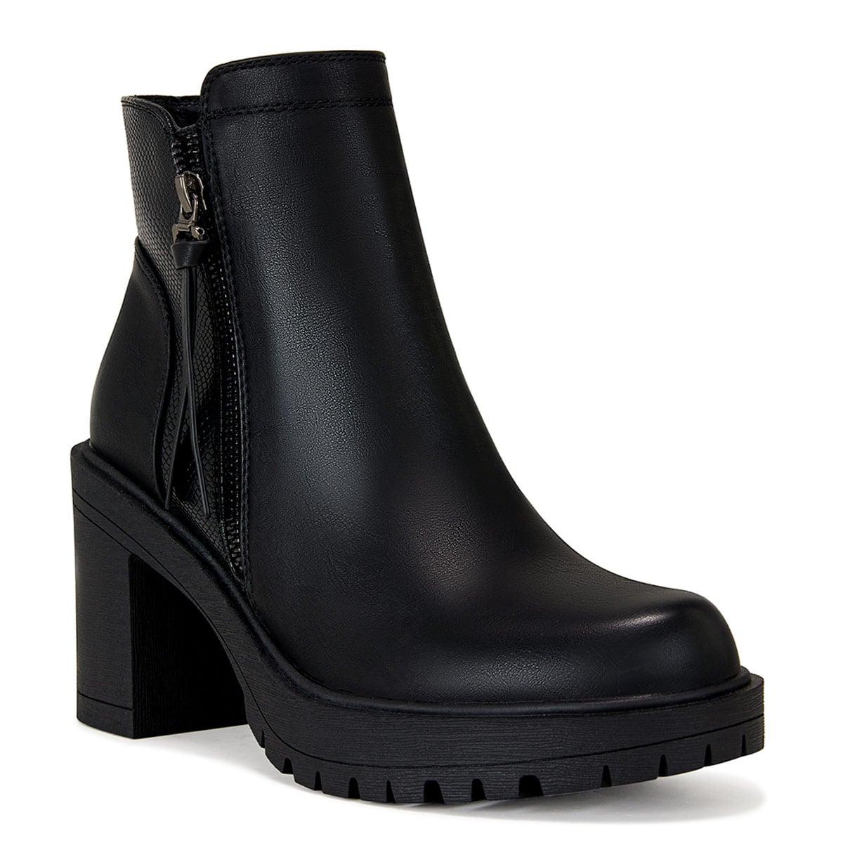 BOTINES MUJER VIA UNO NEGRO - 2