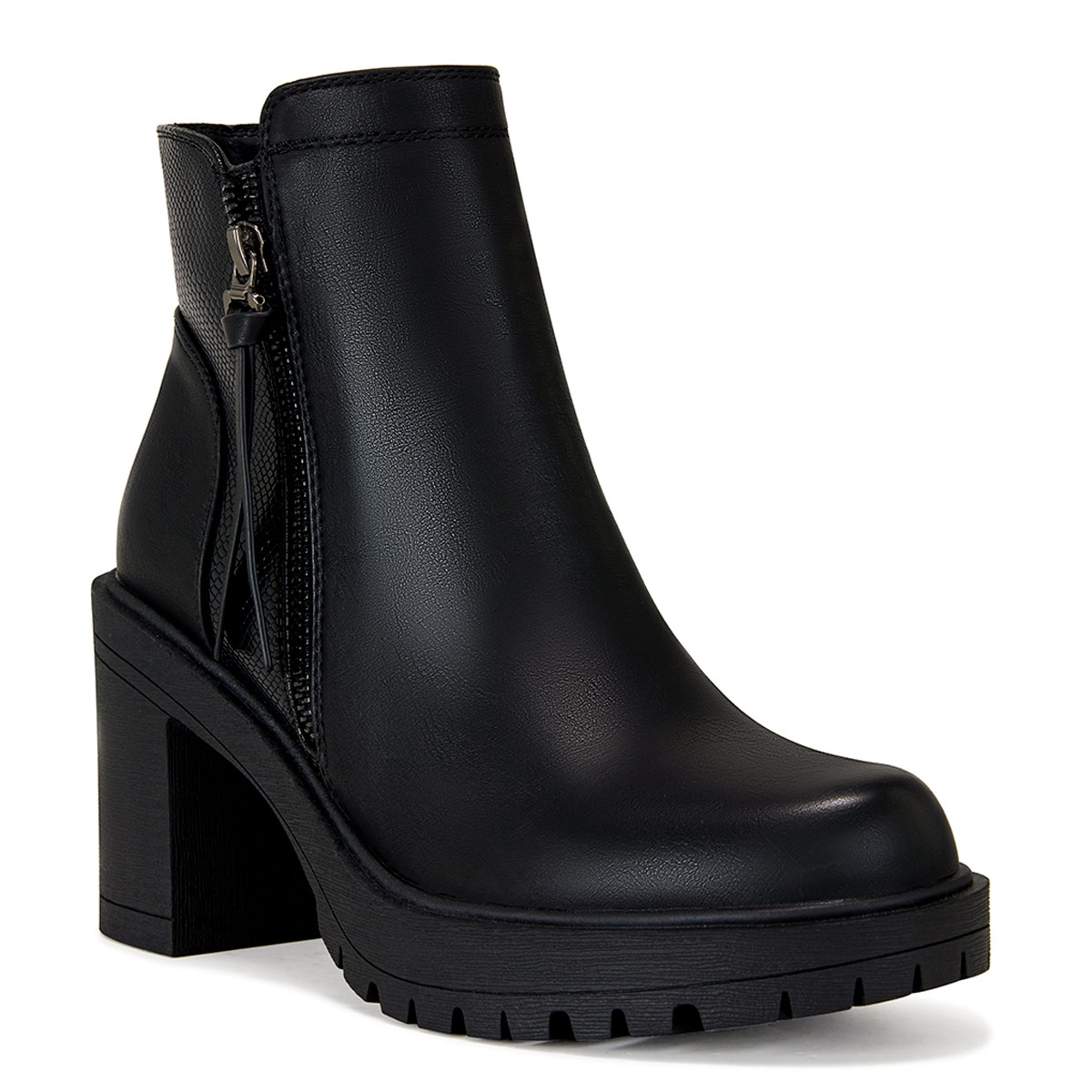 BOTINES MUJER VIA UNO NEGRO - 2