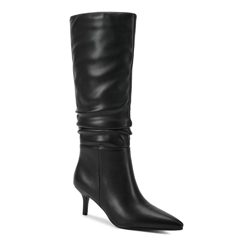 BOTAS MUJER VIA UNO NEGRO - 2