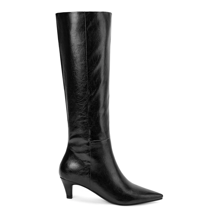 BOTAS MUJER VIA UNO NEGRO - 1
