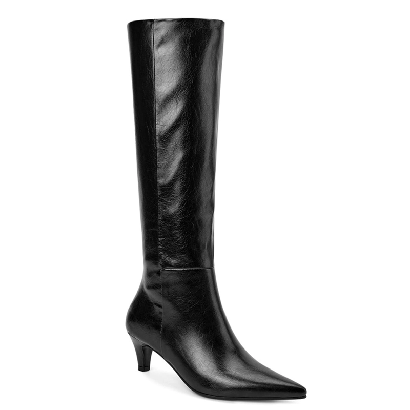 BOTAS MUJER VIA UNO NEGRO - 2
