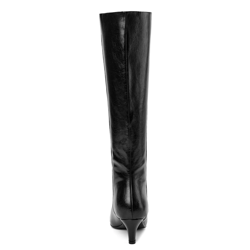 BOTAS MUJER VIA UNO NEGRO - 5