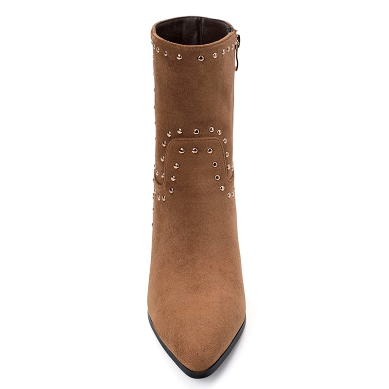 BOTINES MUJER VIA UNO TAUPE - 3