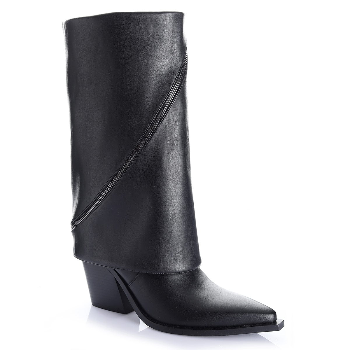 BOTAS MUJER VIA UNO NEGRO - 2