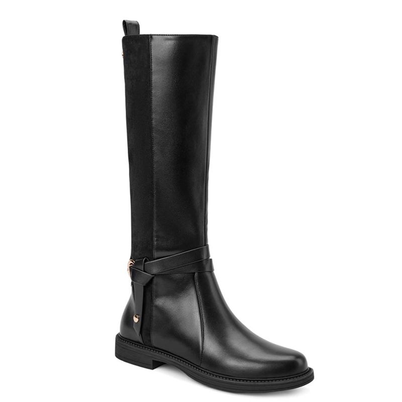 BOTAS MUJER VIA UNO NEGRO - 2