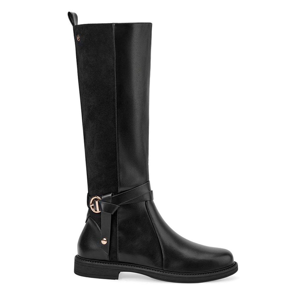 BOTAS MUJER VIA UNO NEGRO - 1
