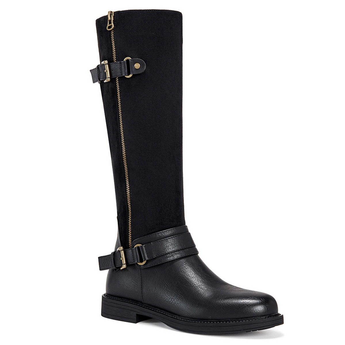 BOTAS MUJER VIA UNO NEGRO - 2