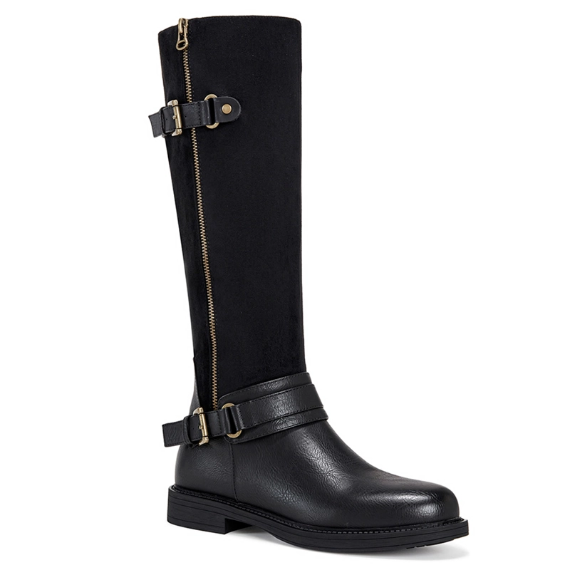 BOTAS MUJER VIA UNO NEGRO - 2