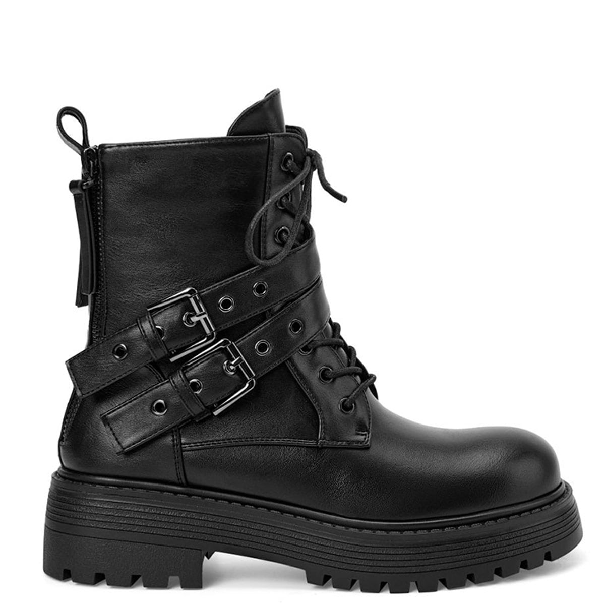 BOTINES MUJER VIA UNO NEGRO - 1