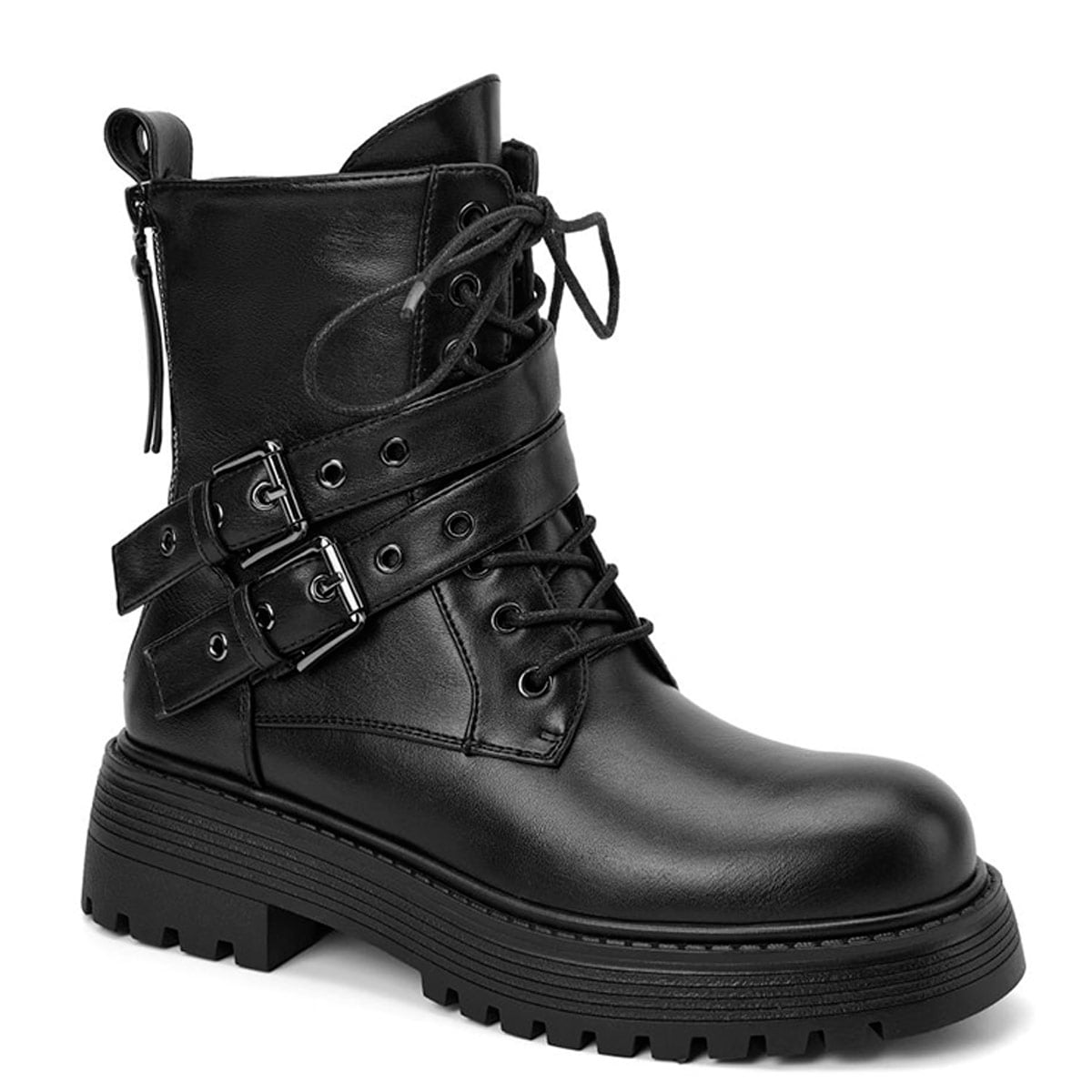 BOTINES MUJER VIA UNO NEGRO - 2