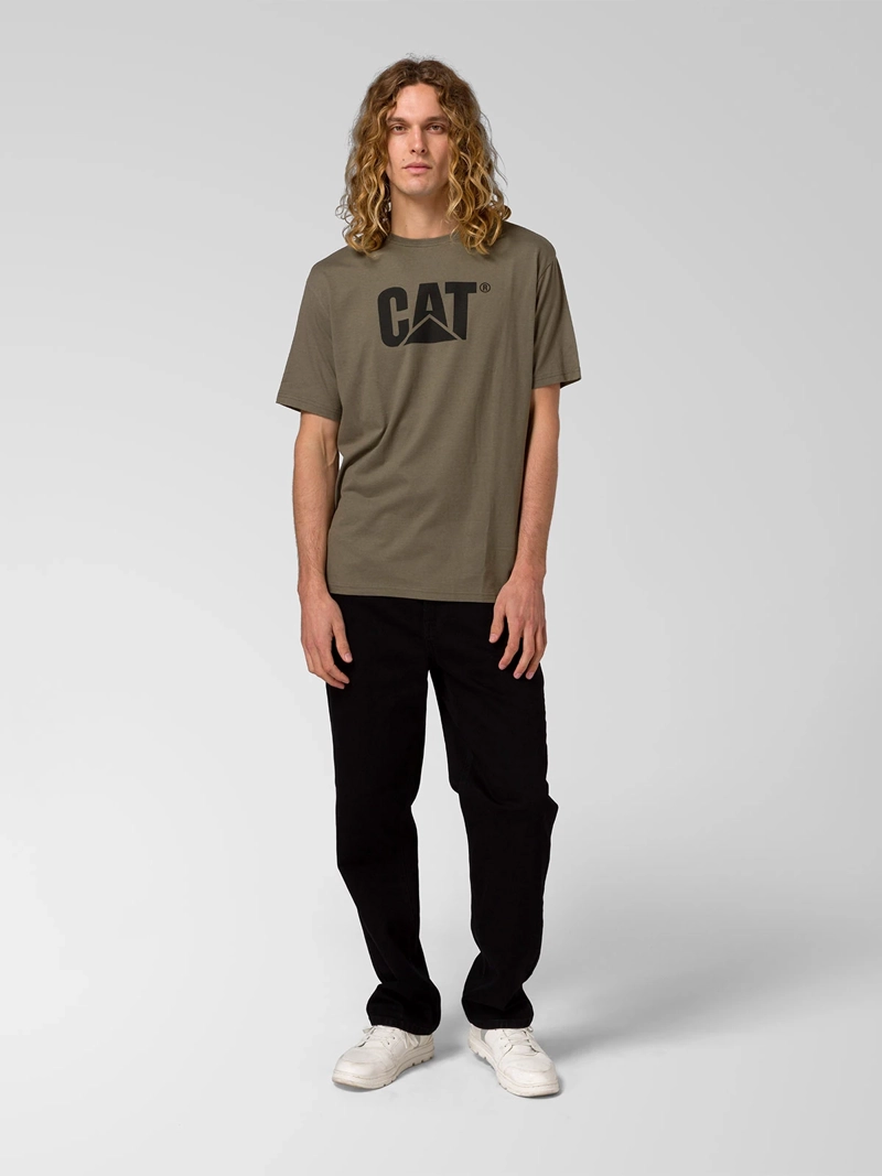 POLERA HOMBRE CATERPILLAR ALGODÓN MANGA CORTA - 3