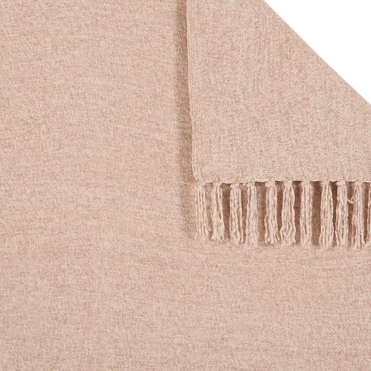 MANTA MAISON LINETT CHENILE TAUPE - 3