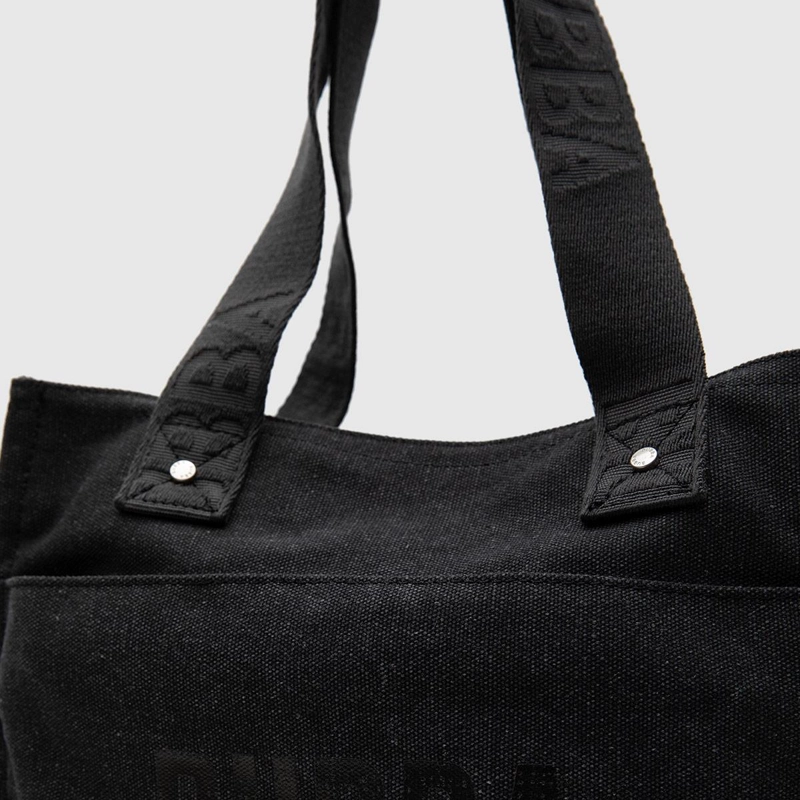 CARTERA TOTE BUBBA CANVAS NEGRA - 3