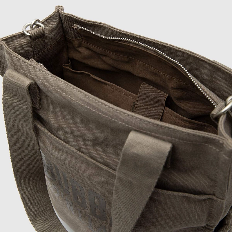 CARTERA TOTE BUBBA CANVAS VERDE - 5