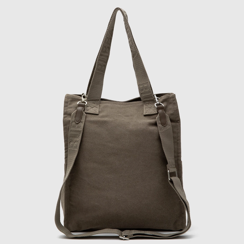 CARTERA TOTE BUBBA CANVAS VERDE - 6