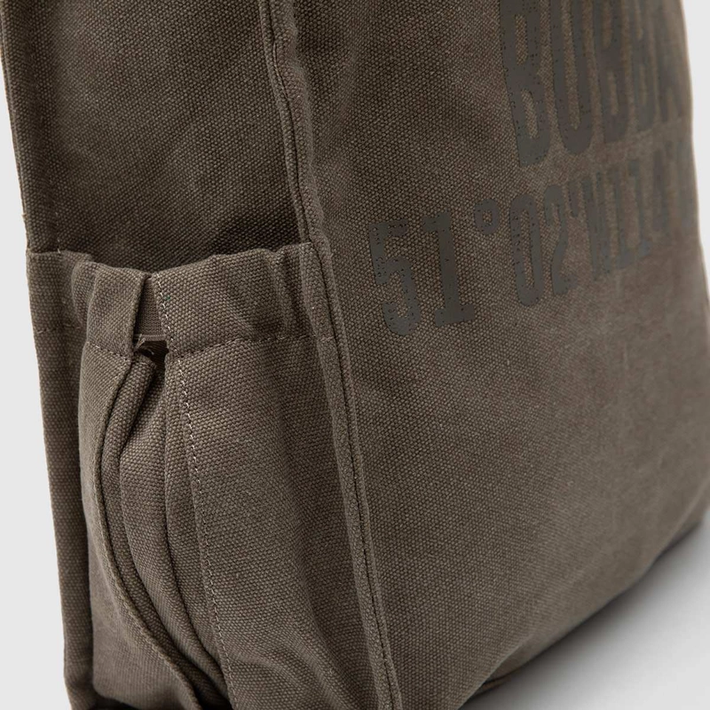CARTERA TOTE BUBBA CANVAS VERDE - 9